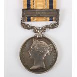 South Africa 1877-79 (Zulu War) Medal 2nd Battalion 4th Foot, Kings Own Regiment