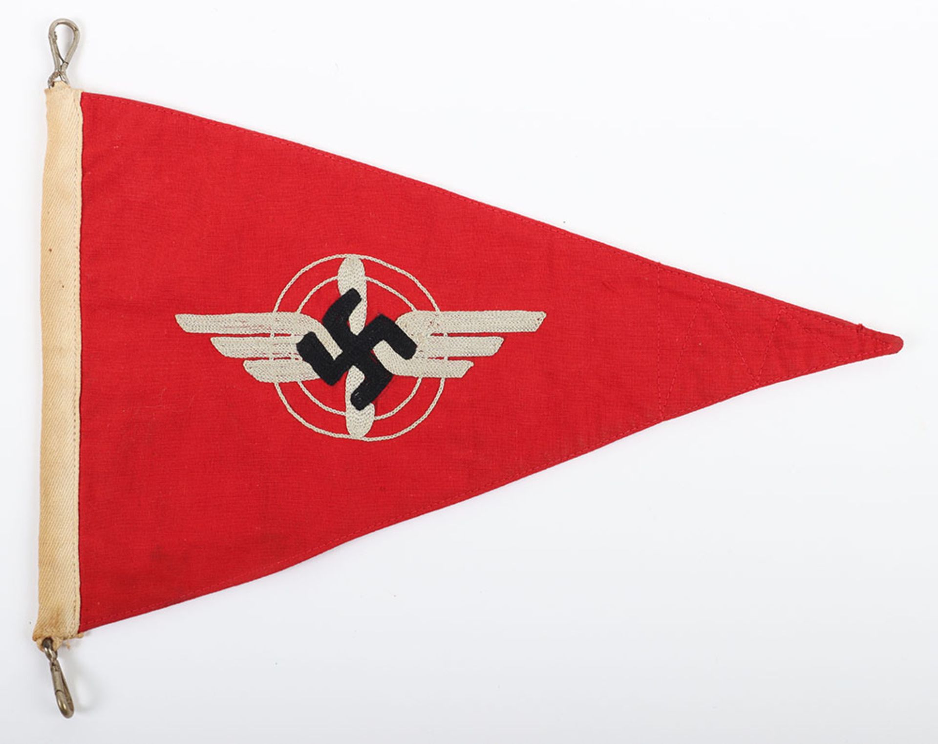 Rare Third Reich D.L.V (Deutscher Luftsportverband) Pennant - Bild 2 aus 5