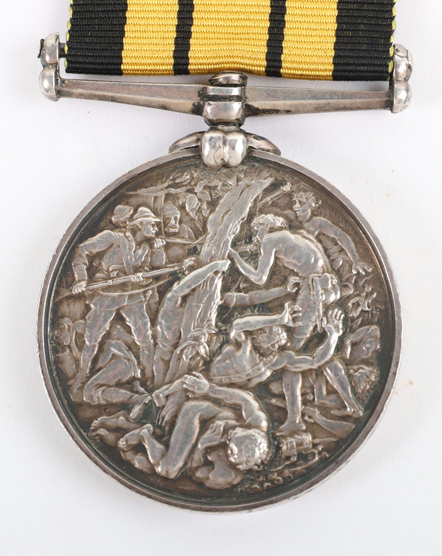 Victorian Ashantee 1873-74 Campaign Medal HMS Druid - Bild 4 aus 4