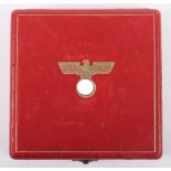 Case for a Third Reich Eagle Order Breast Badge
