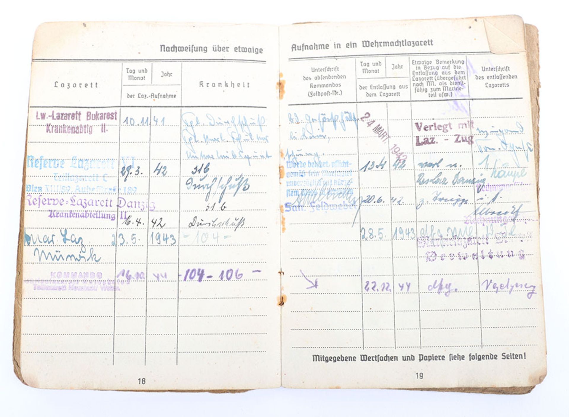 WW2 German Kriegsmarine Officers Awards, Insignia and Paperwork Grouping of Kapitanleutnant Otto Sey - Bild 14 aus 56