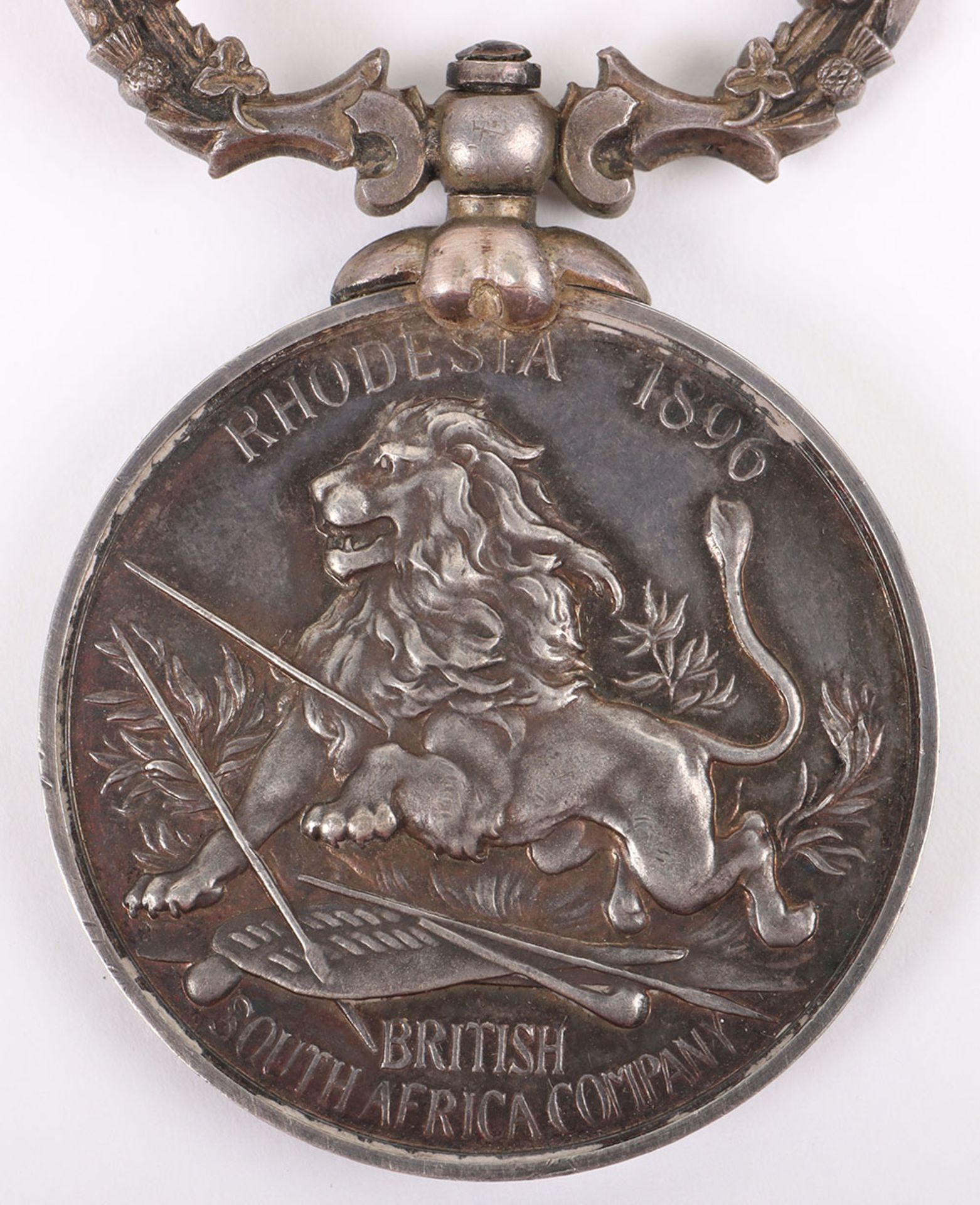 British South Africa Company Medal 1890-97 to an Officer in the Victoria Rifles - Bild 5 aus 10