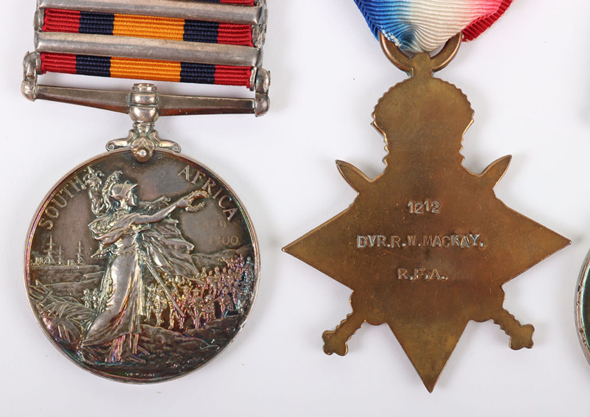 An Interesting Three Monarch Territorial Long Service Medal Group of Five to a Soldier Who Served in - Image 11 of 13