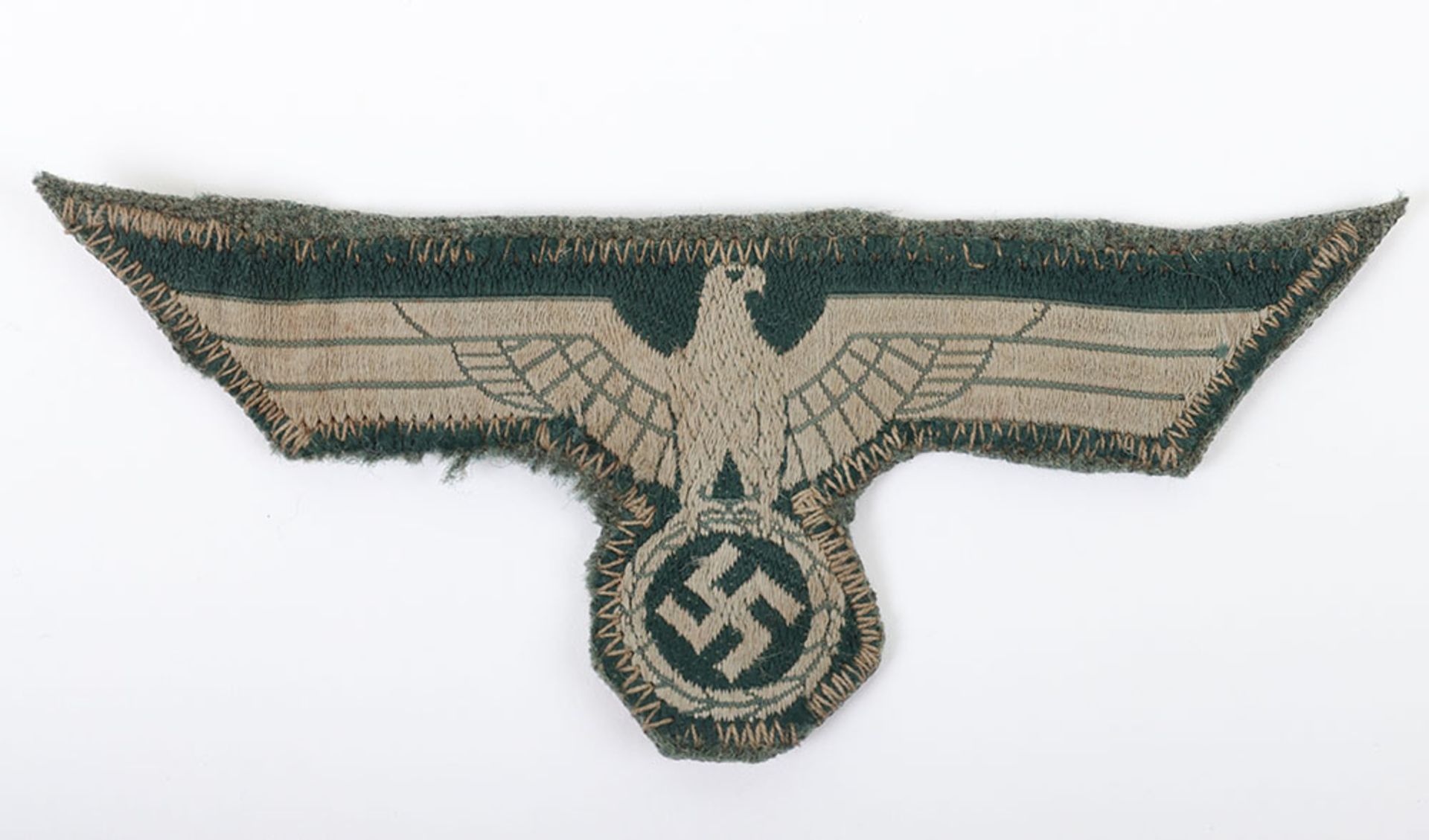 WW2 Uniform Removed German Combat Tunic Breast Eagle - Bild 2 aus 3
