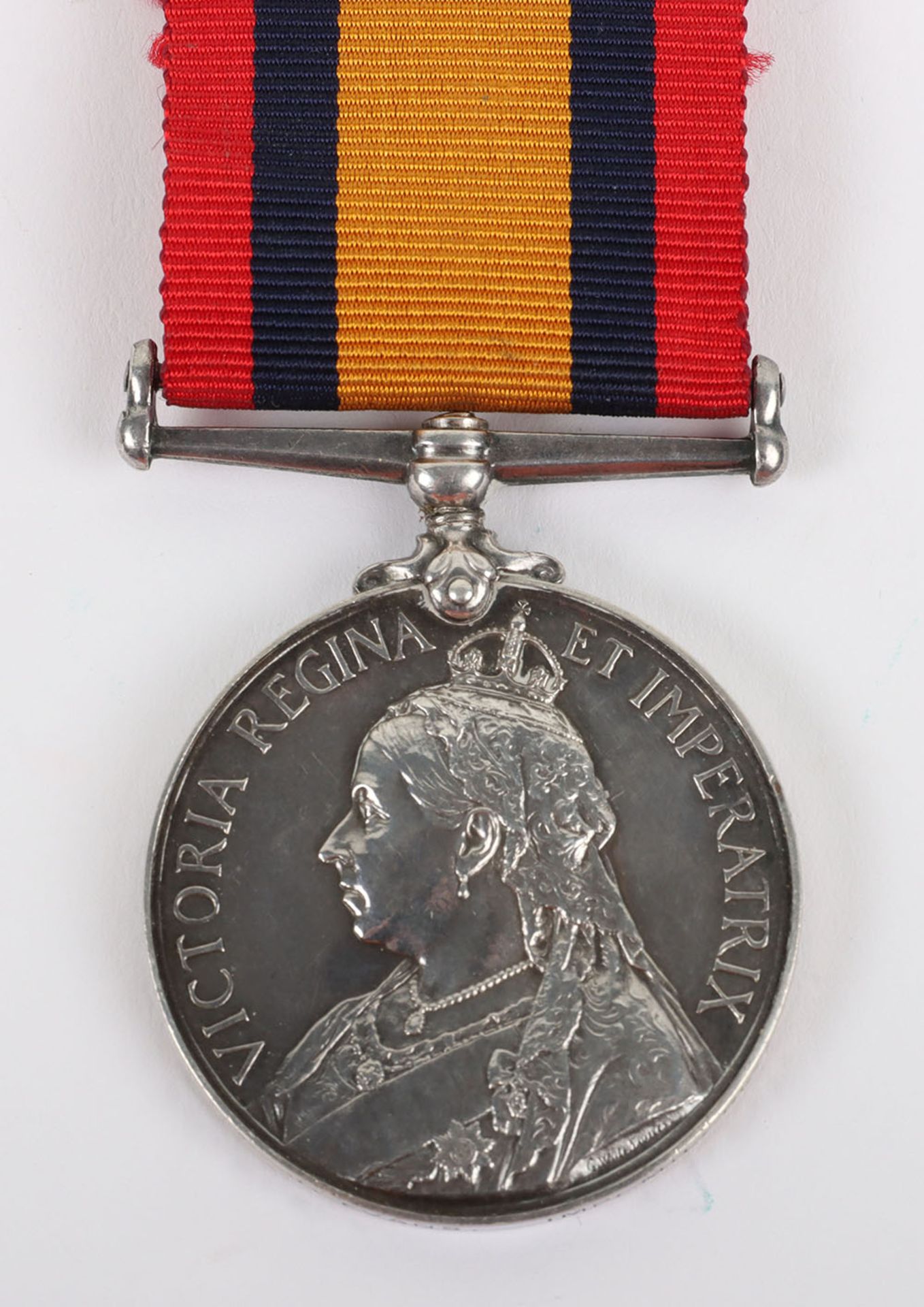 Queens South Africa Medal to a Clerk in the Imperial Military Railway