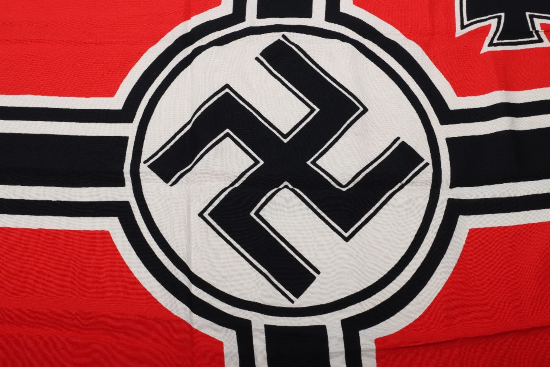 Mint Un-Issued WW2 German Battle Flag (Reichskriegsflagge) - Bild 7 aus 11