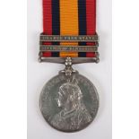 Queens South Africa medal to the South African Constabulary