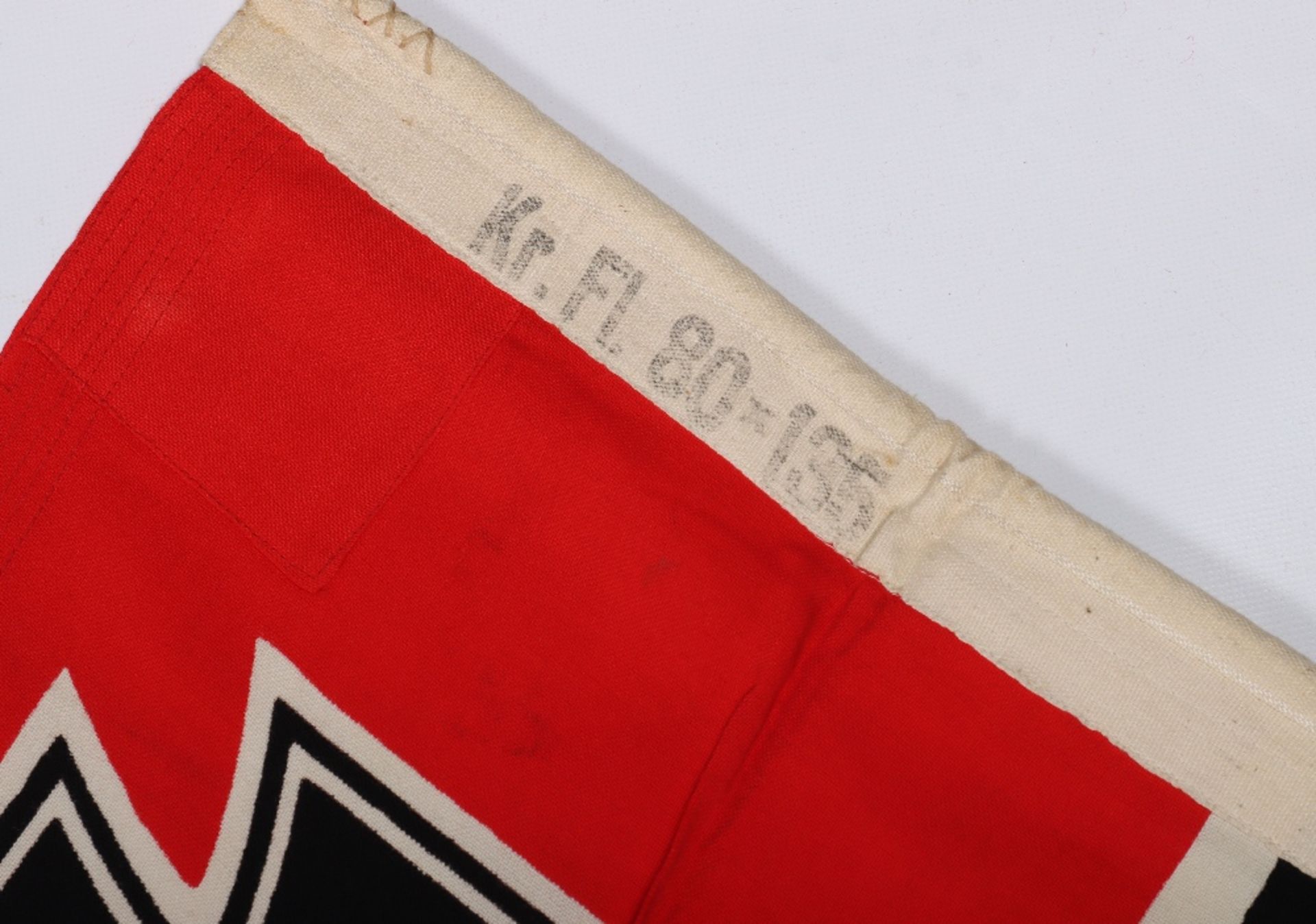 Mint Un-Issued WW2 German Battle Flag (Reichskriegsflagge) - Bild 9 aus 11