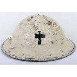 WW2 British Home Front Chaplains Steel Helmet