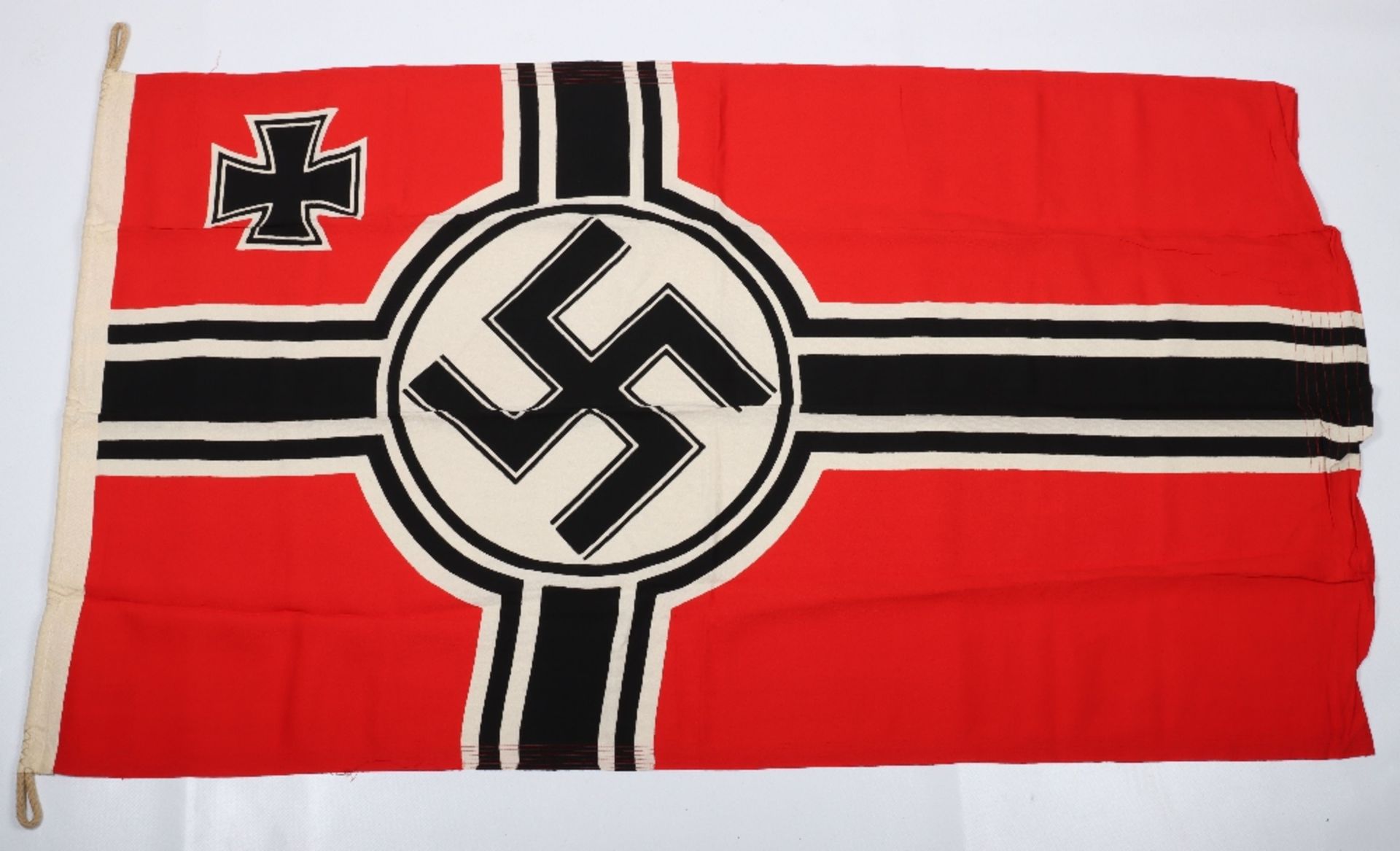 Mint Un-Issued WW2 German Battle Flag (Reichskriegsflagge) - Bild 2 aus 11