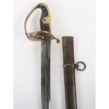 Rare Turkish WW1 Cavalry Officers Sword