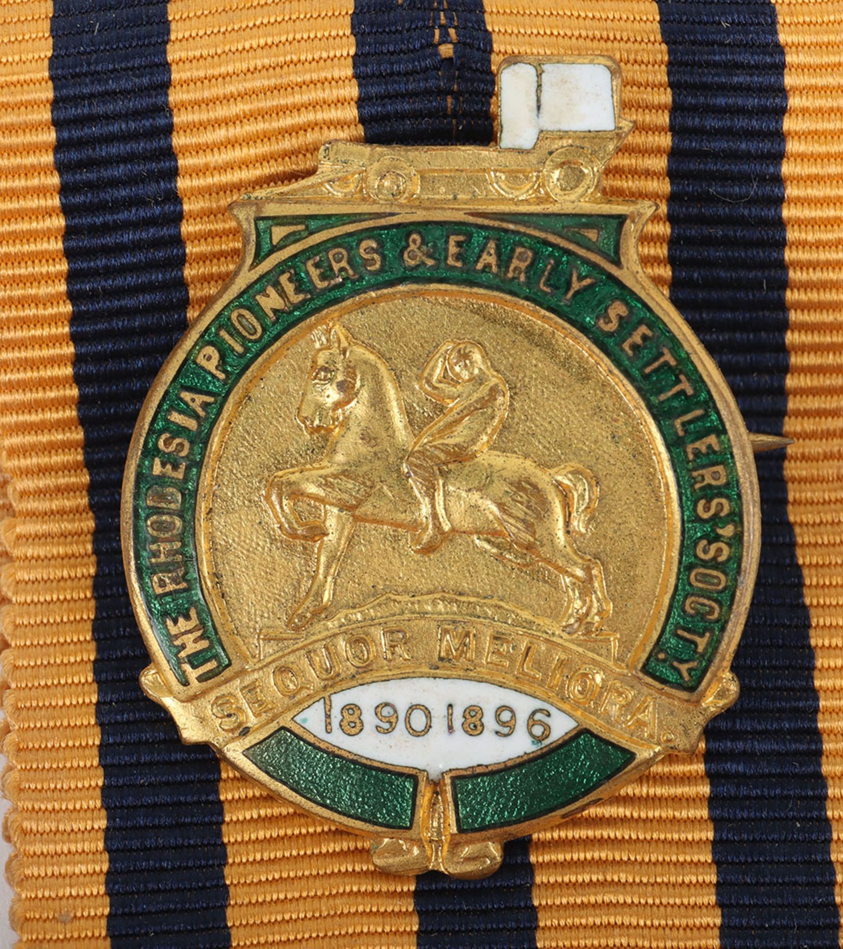 British South Africa Company Medal 1890-97 to an Officer in the Victoria Rifles - Bild 2 aus 10