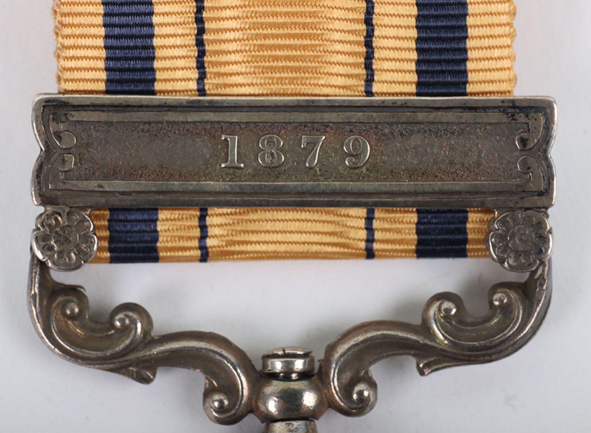 South Africa 1877-79 (Zulu War) Medal 2nd Battalion 4th Foot, Kings Own Regiment - Bild 5 aus 6