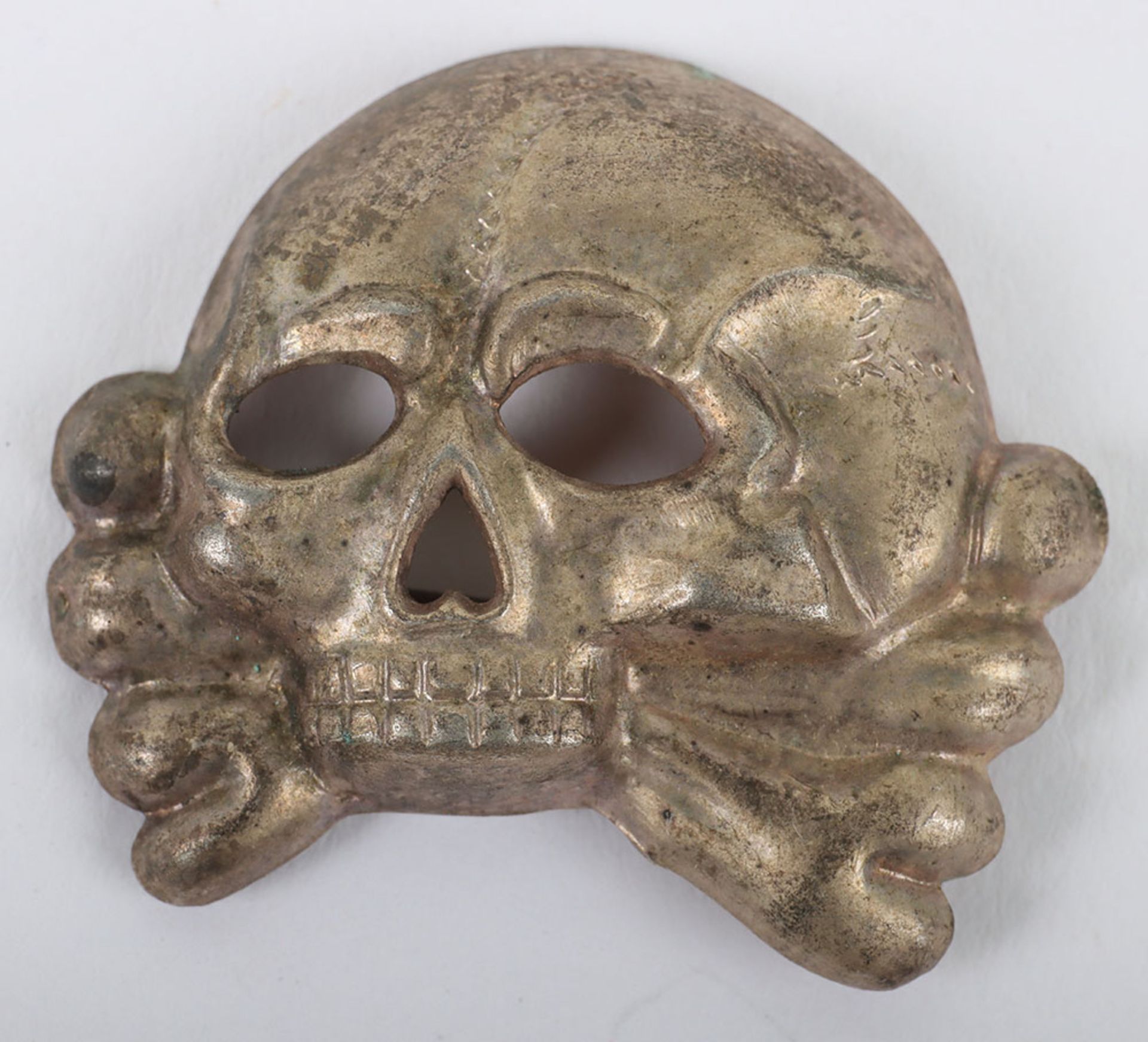 Early Allgemeine-SS Cap Skull