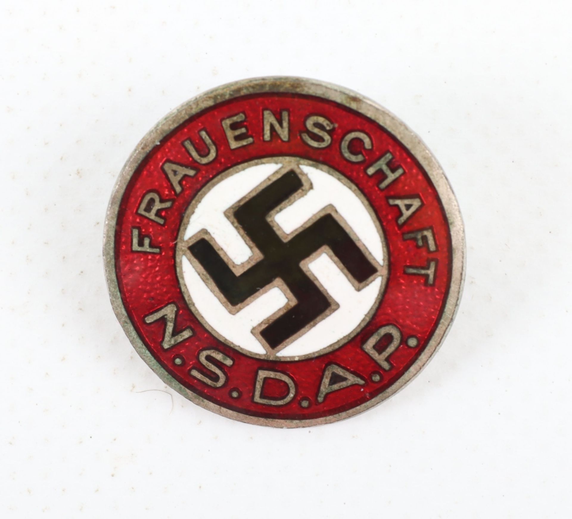 Third Reich NSDAP Frauenschaft Enamel Badge - Bild 2 aus 4
