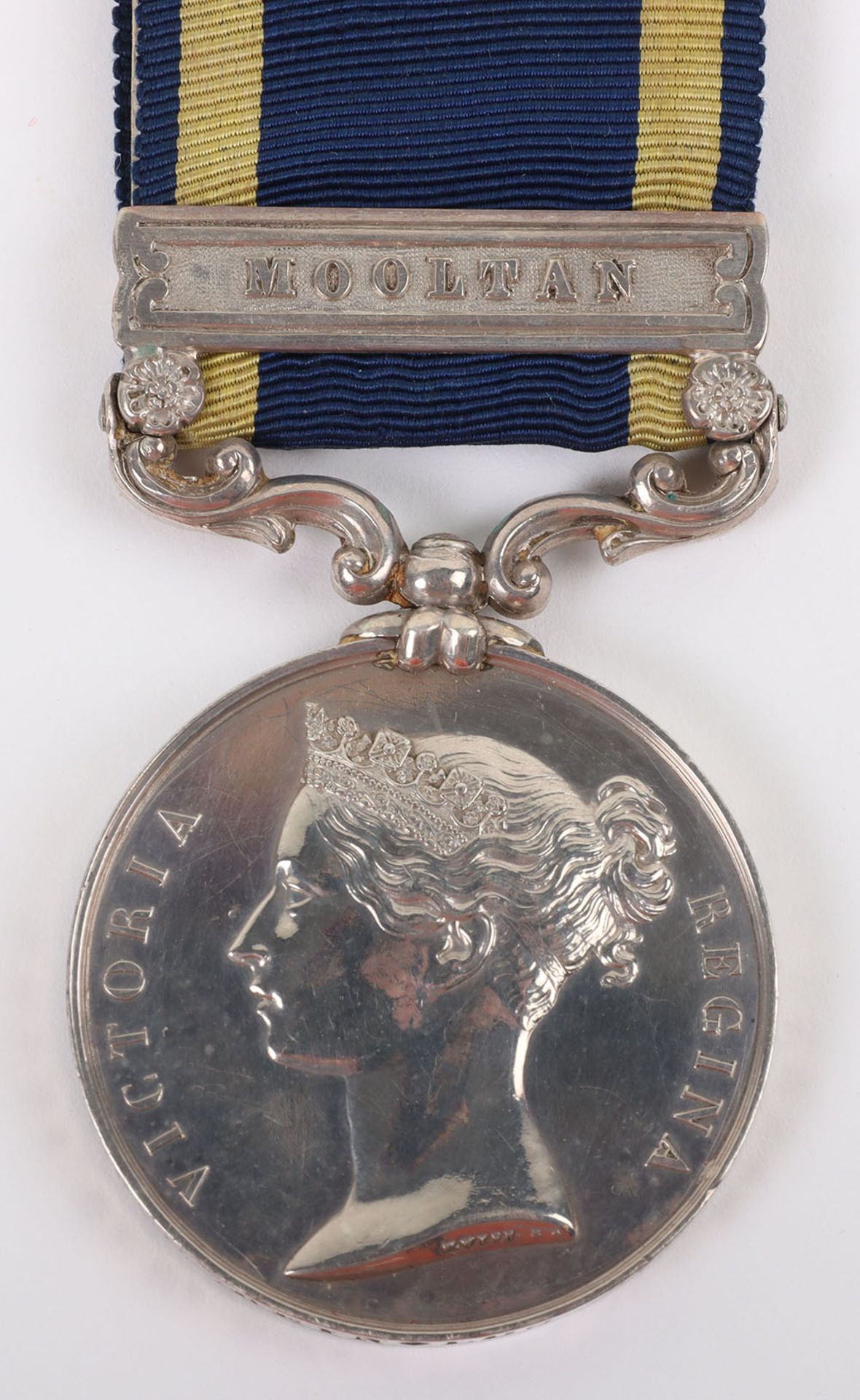 Fine Punjab Medal 1848-49 Awarded to a Captain in the 49th Bengal Native Infantry