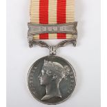 Indian Mutiny Medal Awarded to a Corporal of the 8th (Kings) Regiment Who Was Killed in Action Durin