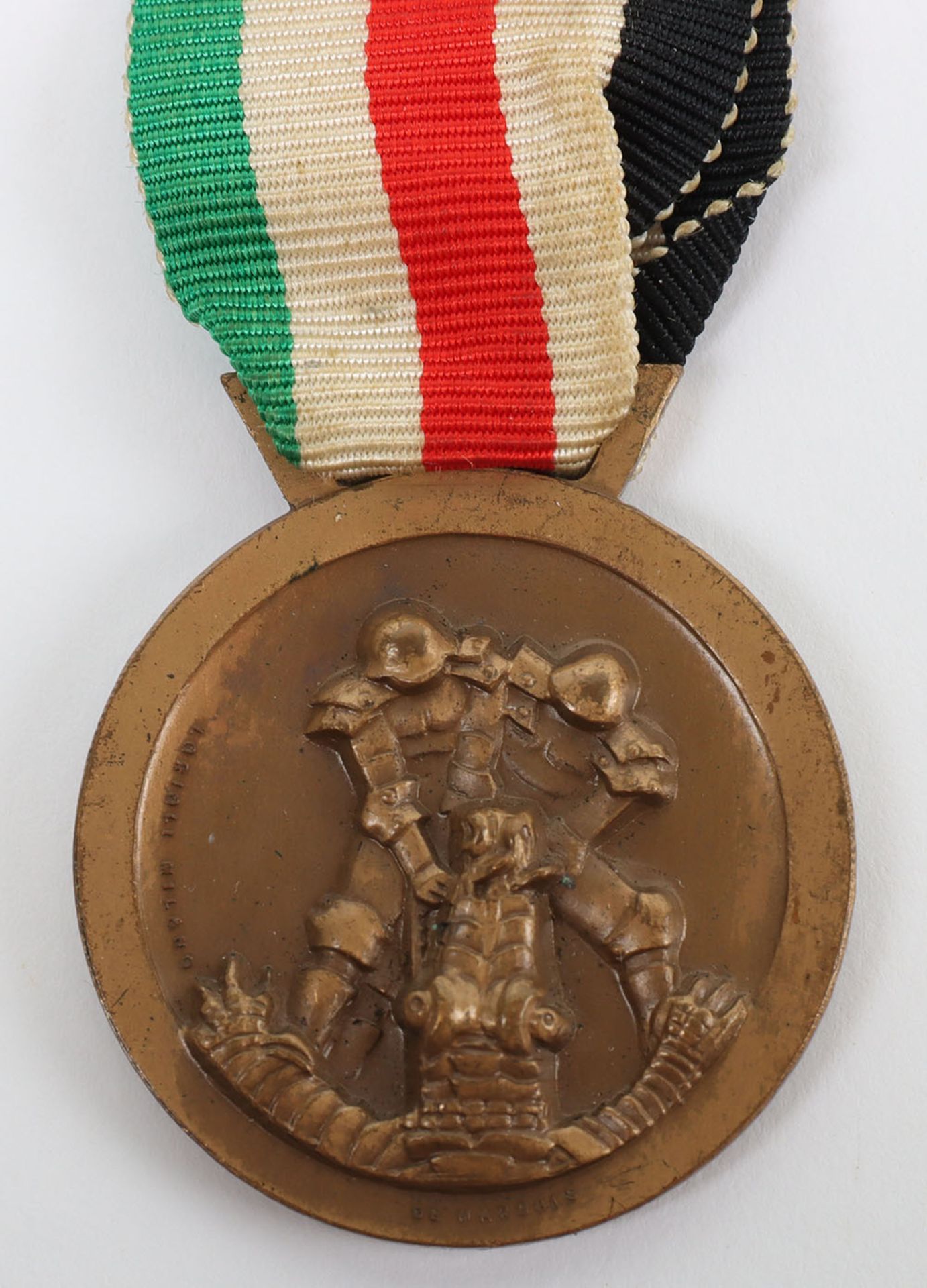 WW2 German / Italian Afrika Campaign Medal - Bild 2 aus 4