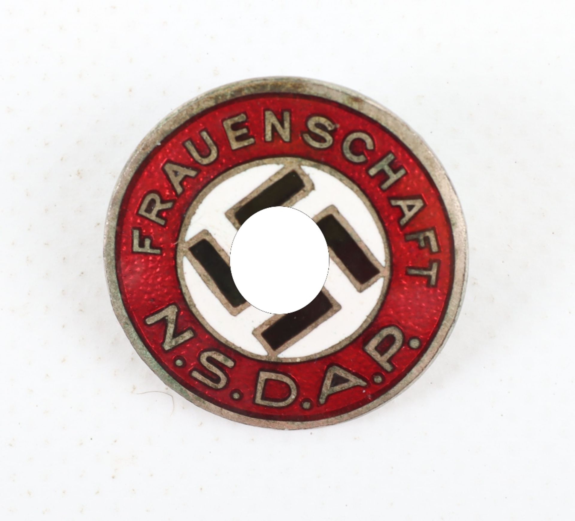 Third Reich NSDAP Frauenschaft Enamel Badge