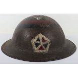 WW1 American Steel Helmet Shell,