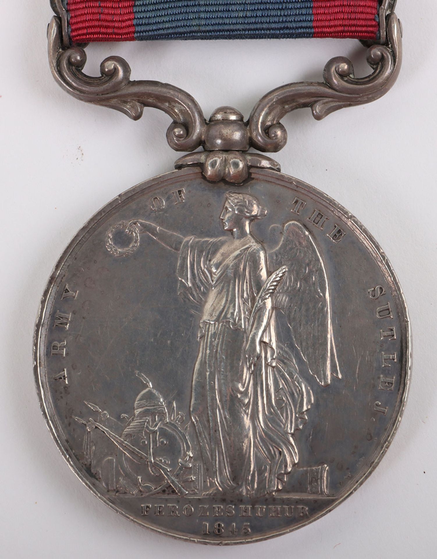 Sutlej Medal 1845-46 for Ferozeshuhur 1st Bengal Fusiliers - Bild 9 aus 10