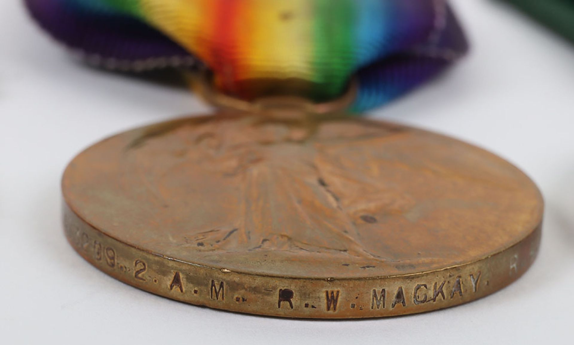 An Interesting Three Monarch Territorial Long Service Medal Group of Five to a Soldier Who Served in - Image 8 of 13