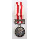 An Unusual Indian Mutiny Medal Awarded to a Gunner of the Artillery Recruit Depot Who Was Killed in