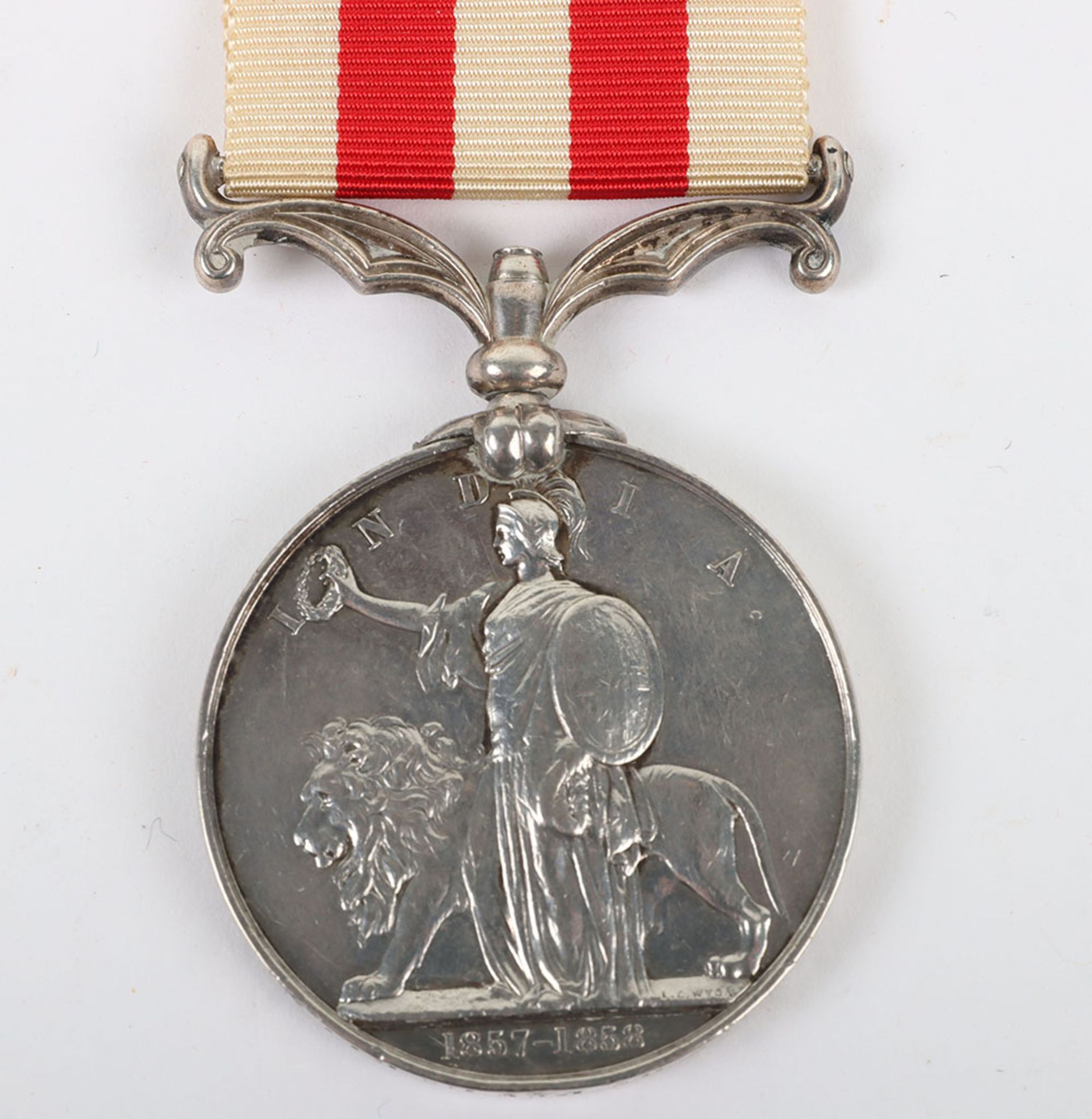 Indian Mutiny Medal 3rd Battalion The Rifle Brigade - Bild 2 aus 5