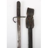 Scarce WW2 Japanese Childs Training Bayonet