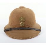 French Foreign Service Sun Helmet for Gendarmerie Probably in French Indo-China