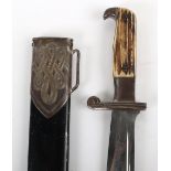 Third Reich R.A.D (Labour Service) Enlisted Ranks Dagger / Hewer by Carl Eickhorn Solingen