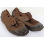 Scarce British Boer War / WW1 Pair of Gym Shoes