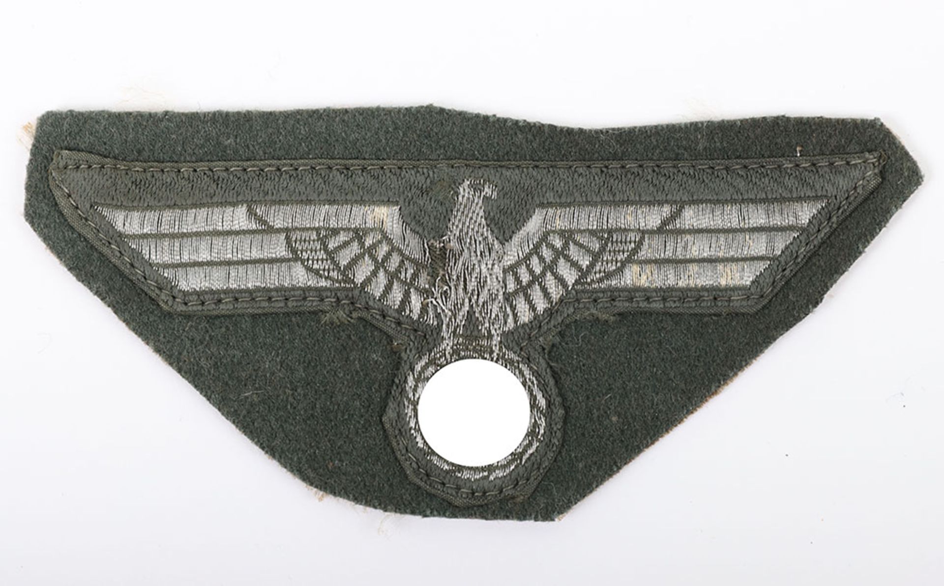 WW2 Uniform Removed German Officer / NCO’s Combat Tunic Breast Eagle