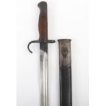 Rare Indian Pattern 1907 Hook Quillon Bayonet