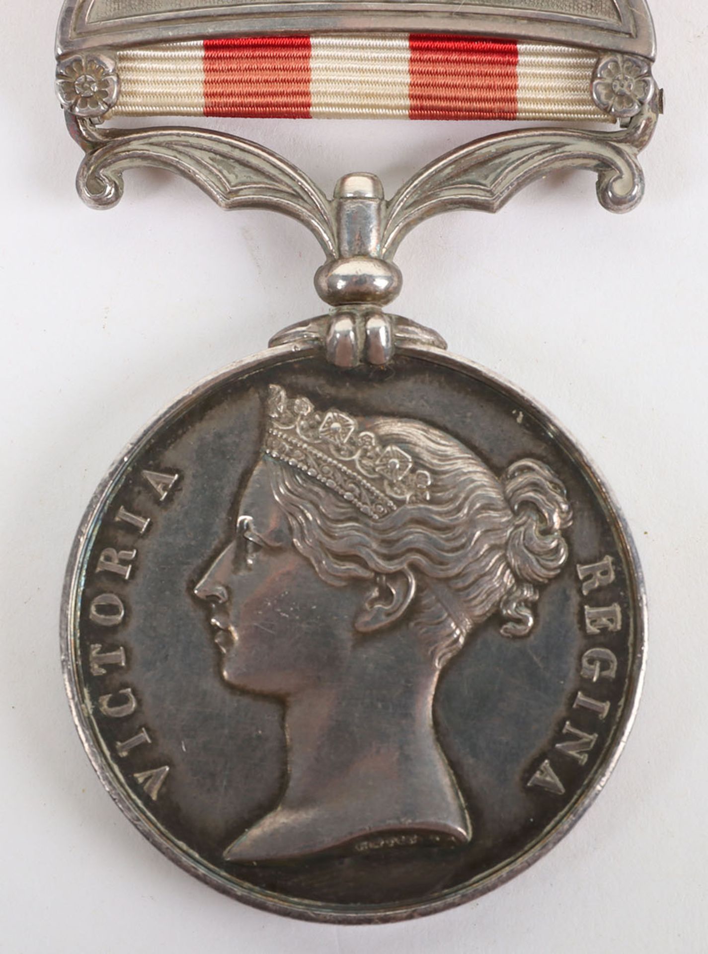 Indian Mutiny Medal Awarded to a Corporal in the 2nd Battalion, Military Train, Who Was Killed in Ac - Bild 3 aus 6