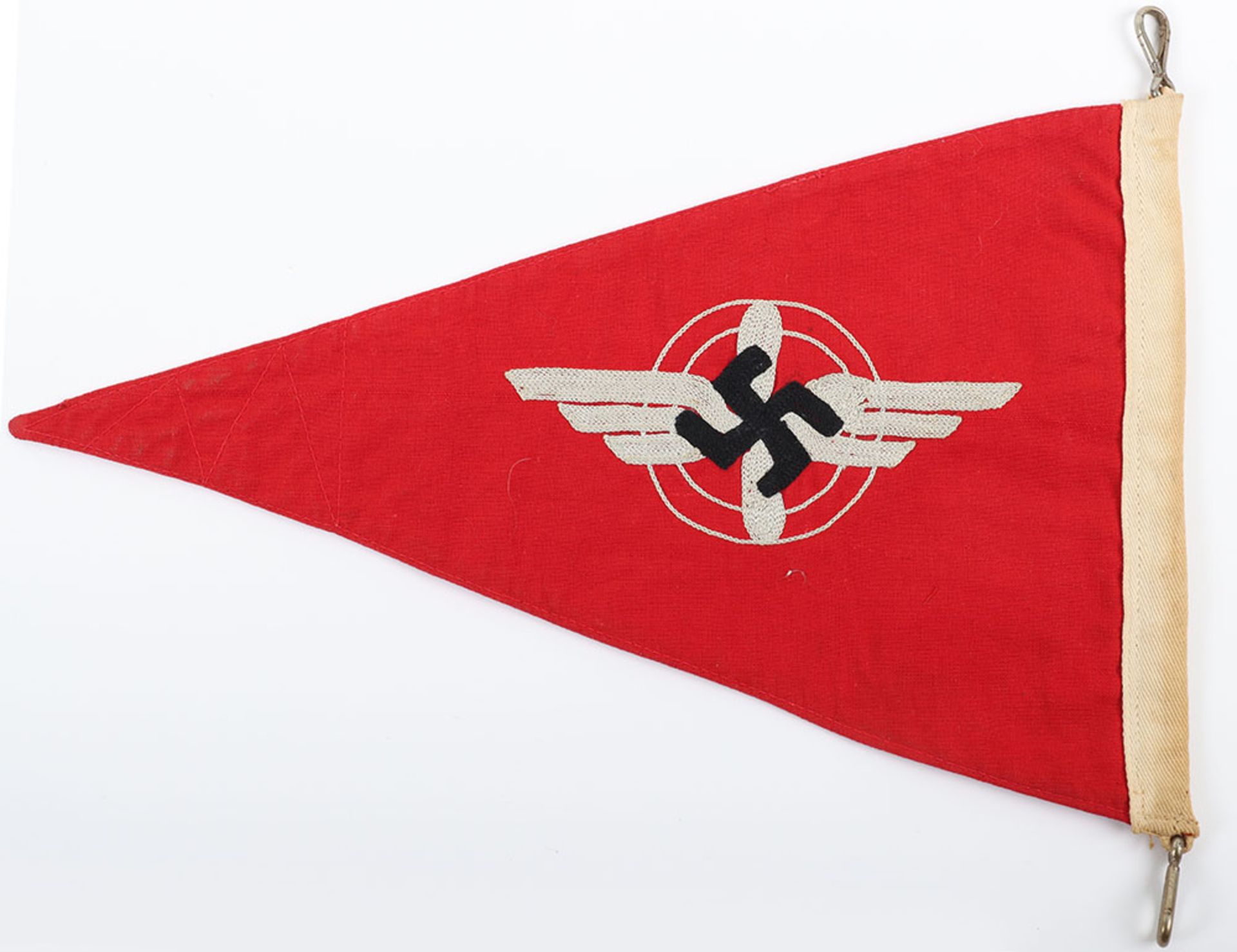 Rare Third Reich D.L.V (Deutscher Luftsportverband) Pennant - Bild 4 aus 5