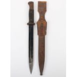 WW2 German K98 Combat Bayonet