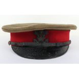 Pre-WW1 British Cheshire Yeomanry Officers Service Dress Cap