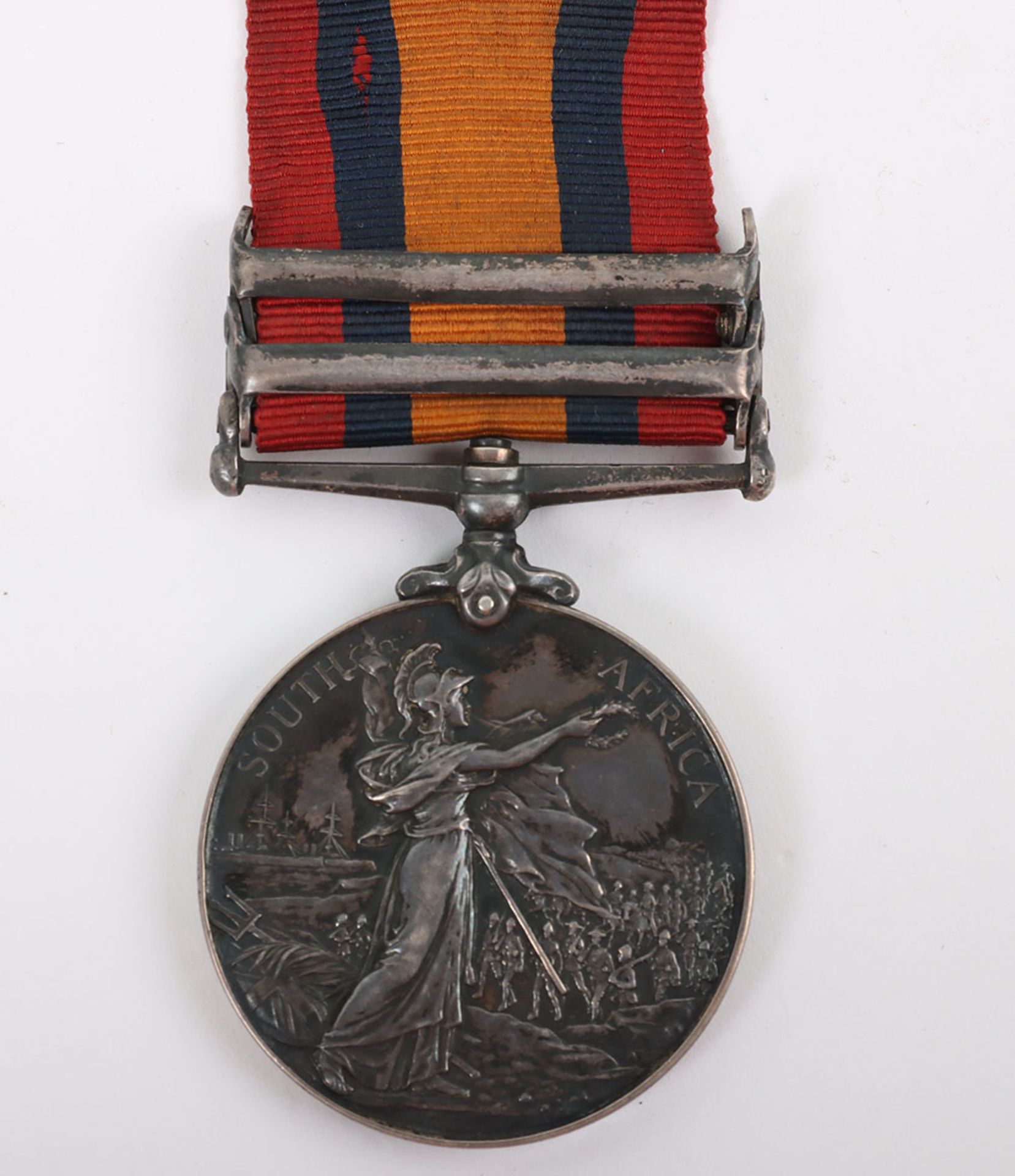 Queens South Africa Medal to the 4th Battalion Durham Light Infantry, - Bild 3 aus 9