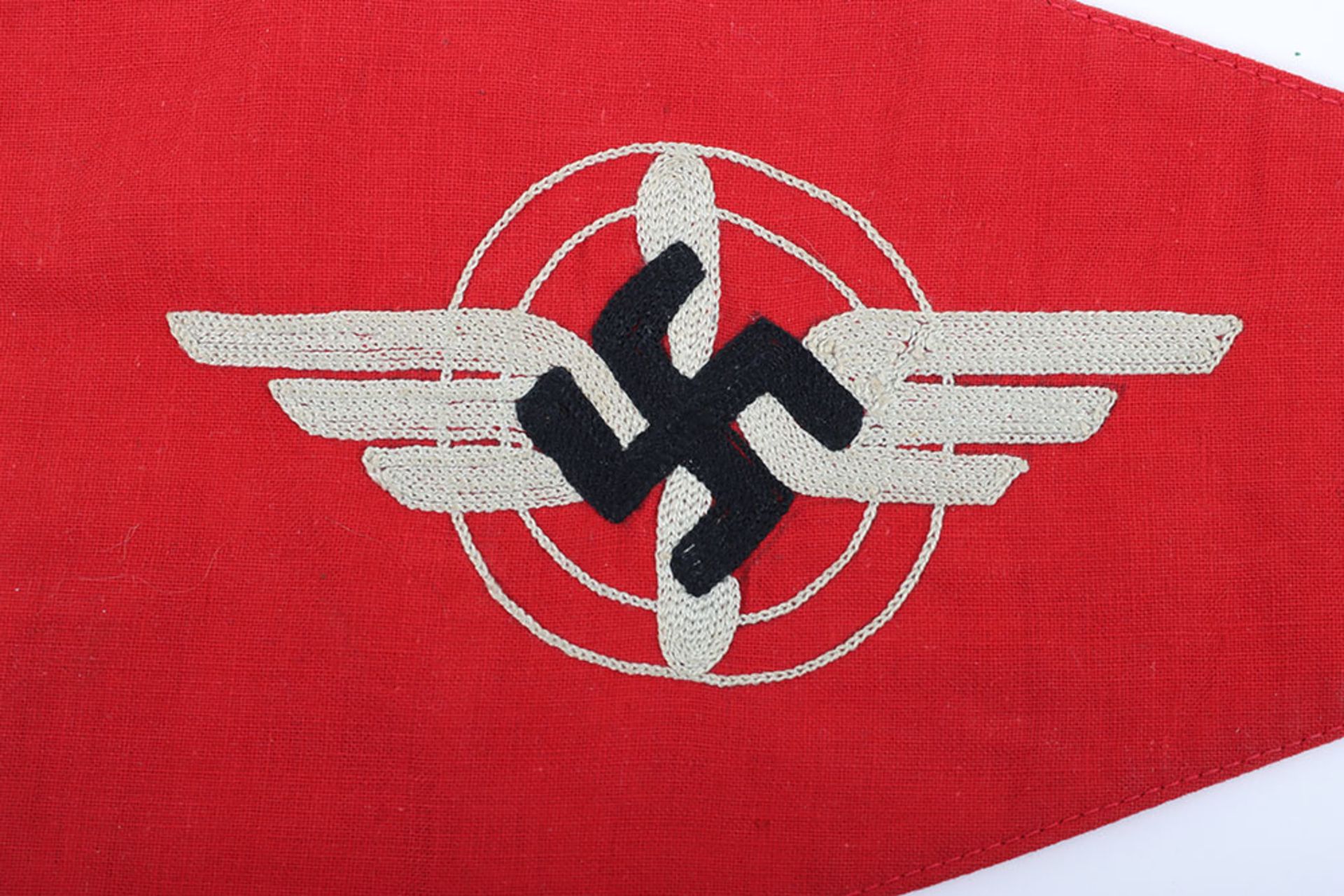 Rare Third Reich D.L.V (Deutscher Luftsportverband) Pennant - Bild 3 aus 5