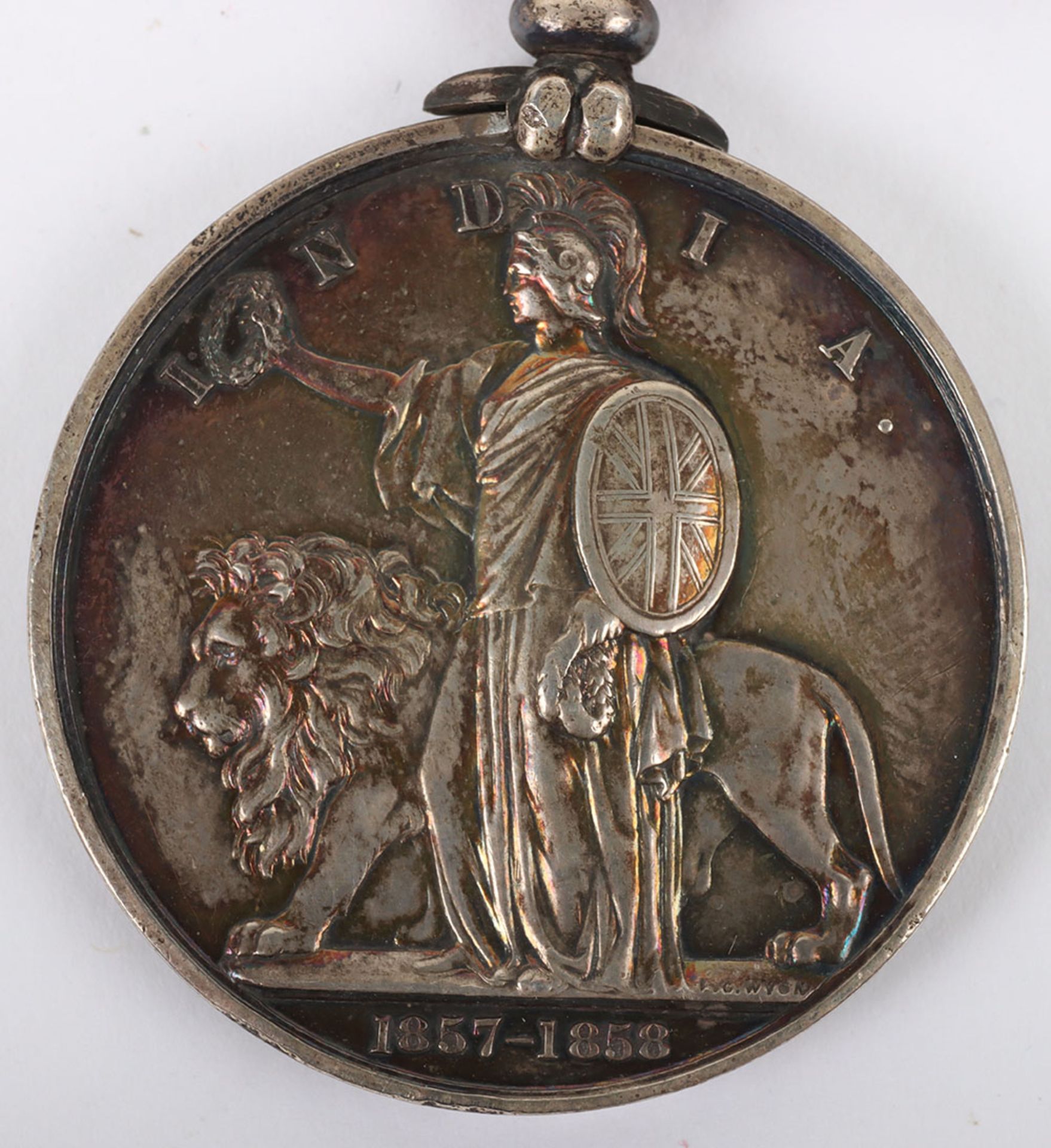 Indian Mutiny Medal 60th Royal Rifles - Bild 3 aus 5