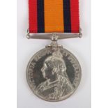 Queens South Africa Medal to a Fireman in the Cape Government Railway,