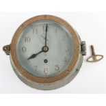 WW2 Japanese Naval Ships Bulkhead Clock