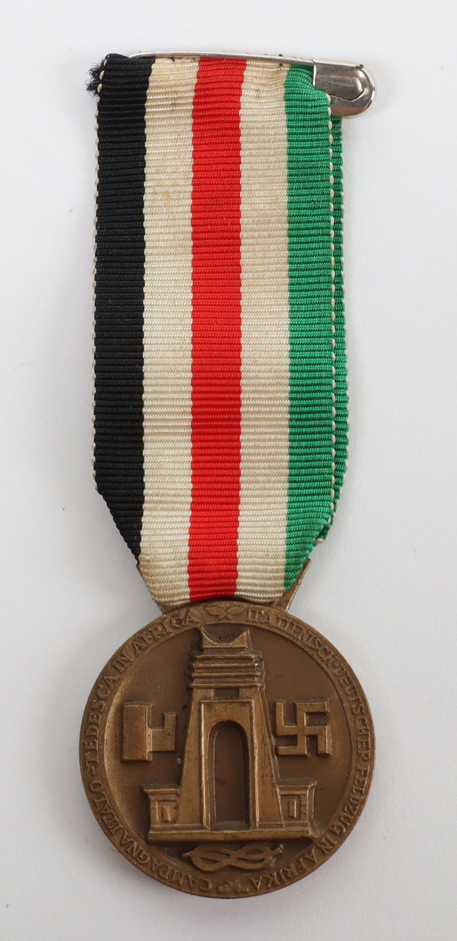 WW2 German / Italian Afrika Campaign Medal - Bild 3 aus 4