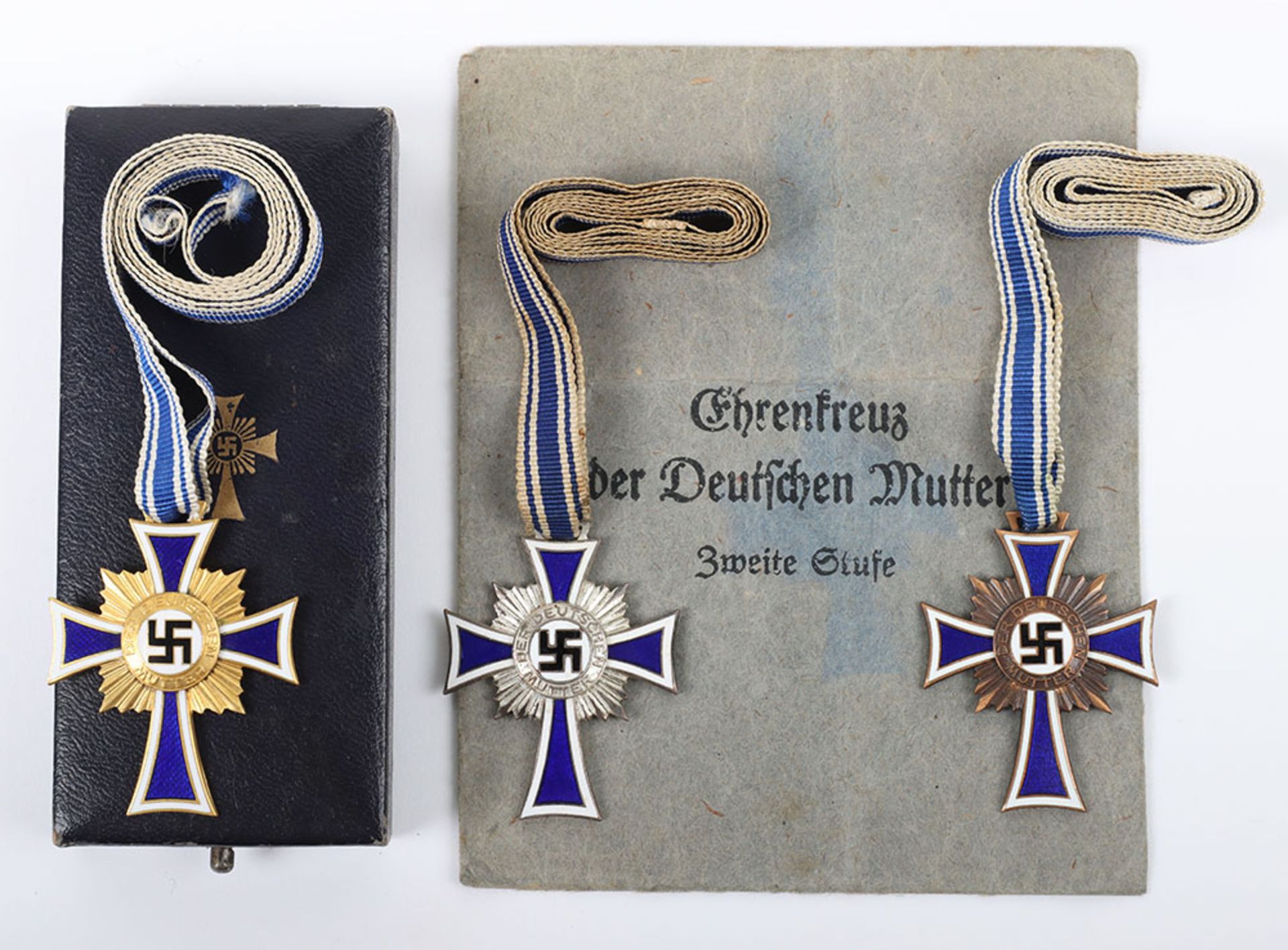 Three Grades of the Third Reich Mothers Cross - Bild 3 aus 4