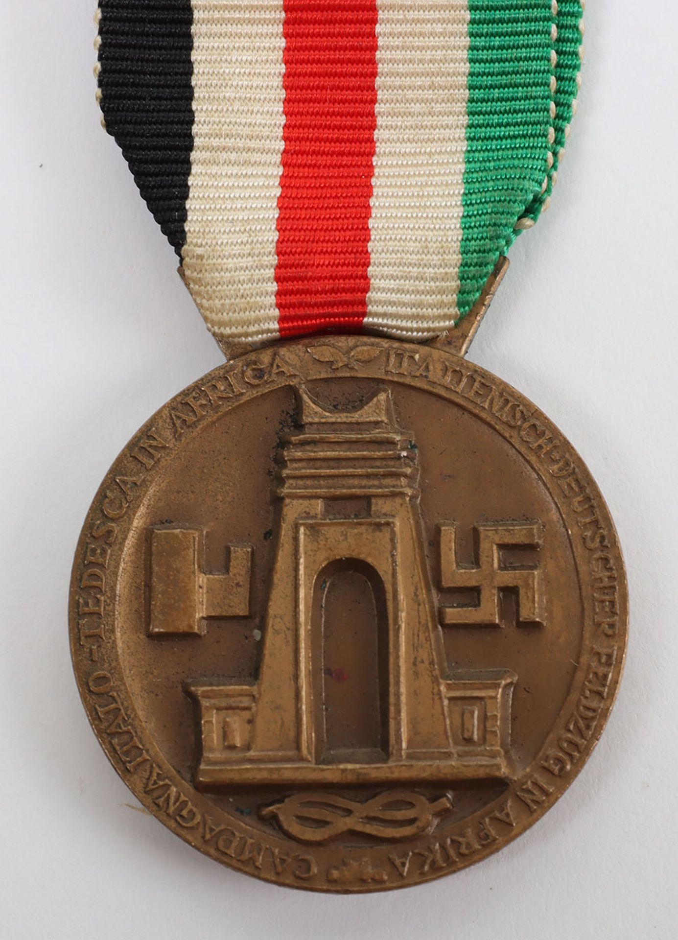 WW2 German / Italian Afrika Campaign Medal - Bild 4 aus 4