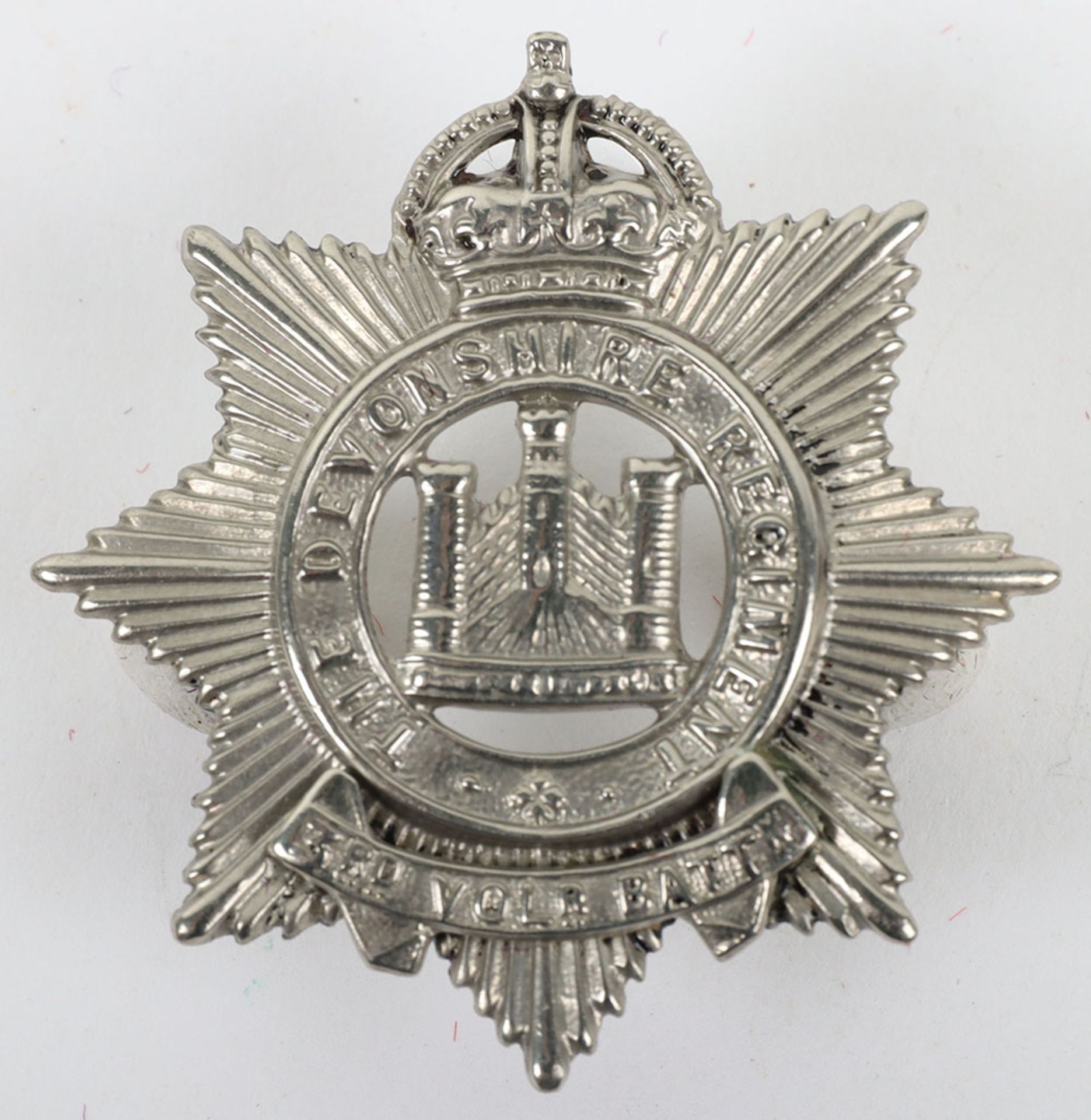 3rd Volunteer Battalion Devonshire Regiment Cap Badge