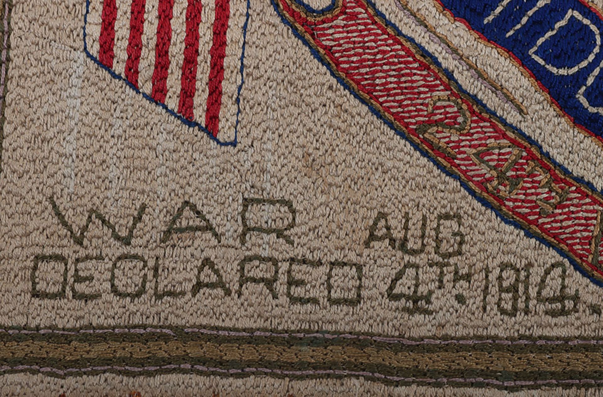 Great War Tapestry of 13th Battalion Middlesex Regiment Interest - Bild 3 aus 5
