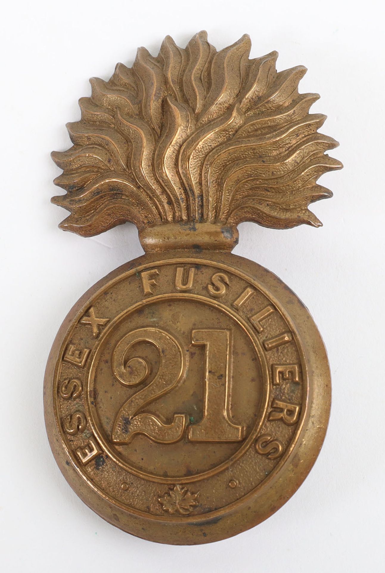 Canadian 21st Essex Fusiliers Busby Grenade 1912-14