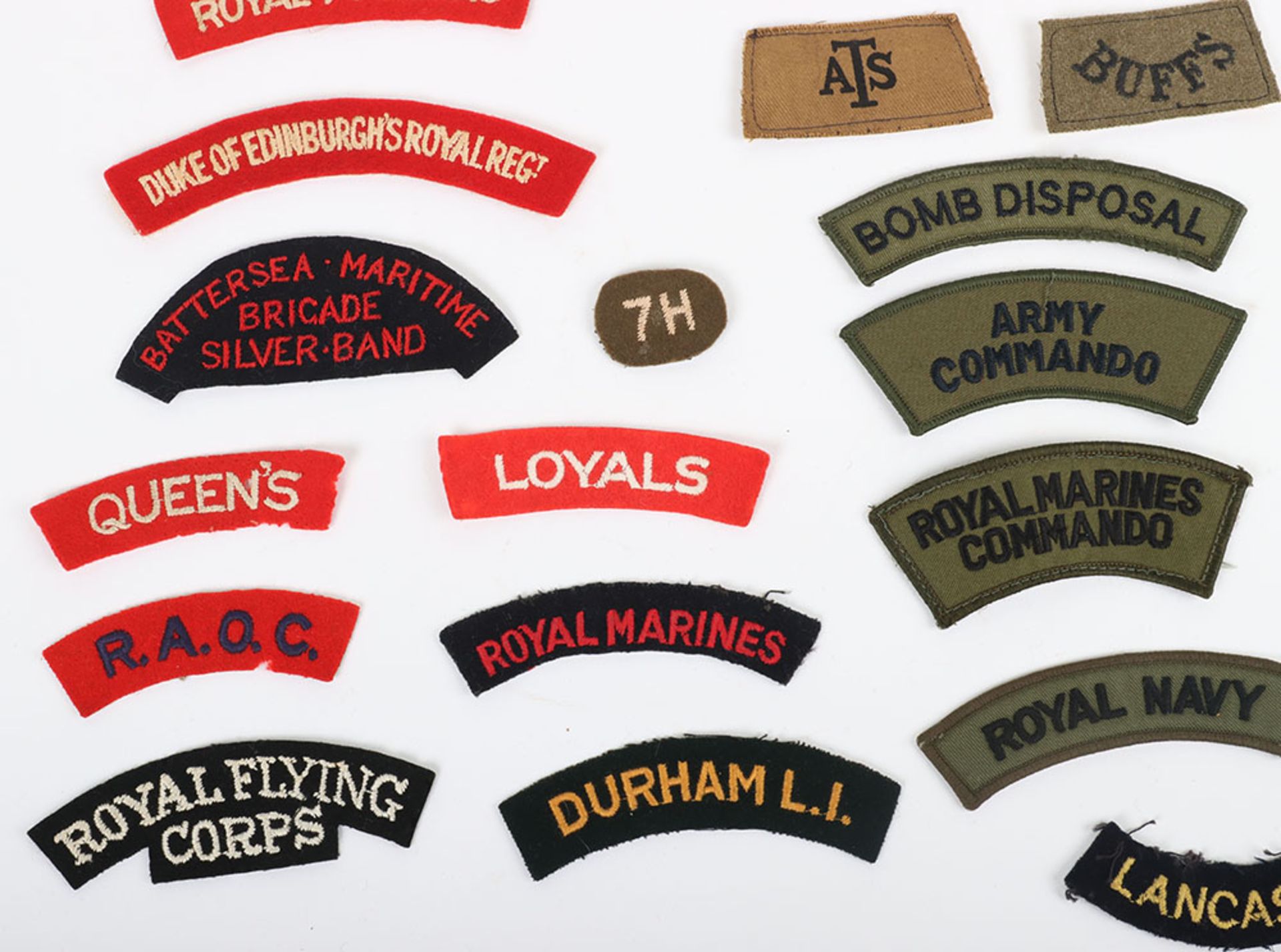 40x Cloth Regimental Shoulder Titles - Image 3 of 6